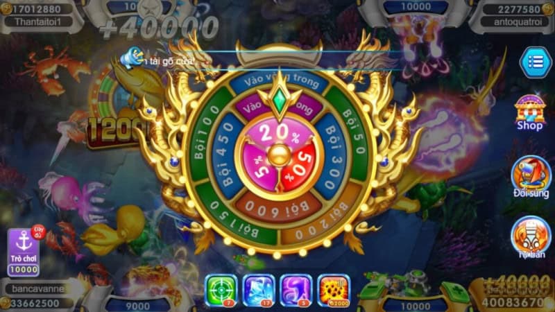 Bắn cá City EE88: Cách săn cá chuẩn và nhận thưởng lớn 2 Các loại cá thường gặp trong game